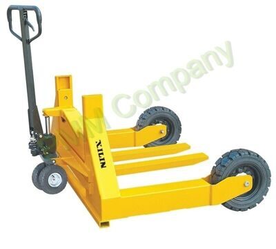 Тележка гидравлическая 1500 кг 800 мм TOR HW для бездорожья (резиновые колеса)